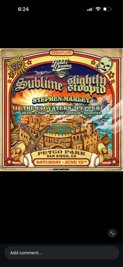 Sublime | Pepper | Marley Field of Dreamz