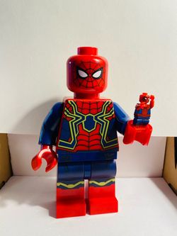 Spider-Man 9in Giant Big Figure Marvel Minifigure LEGO Compatible