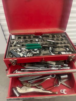 Tool box (tools included)