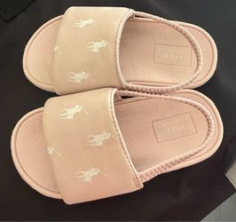 Toddler girl polo slides