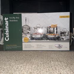 Cuisinart Tri-ply Stainless 11 Piece Set 