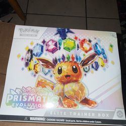 Prismatic Evolutions Elite Trainer Box