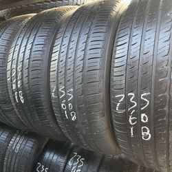 235-60-18 Used Tires 235/60/18 Llantas Usadas