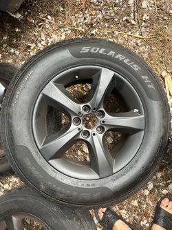 BMW x5 wheels 255/60/18