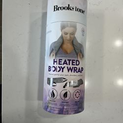 New/Never Used Brookstone Lavender Scented Heated Body Wrap