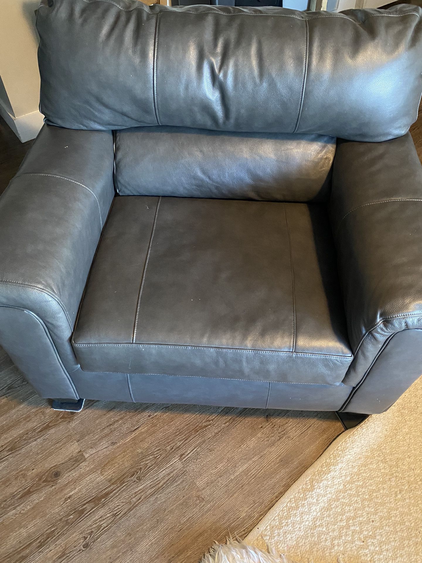  Faux Leather chair