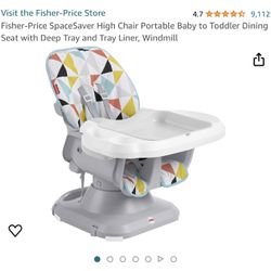 Fisher-Price, portable baby highchair