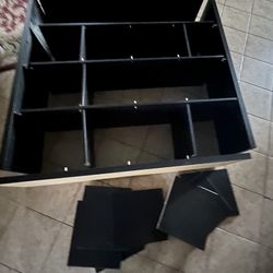 Black Wooden Bookshelf