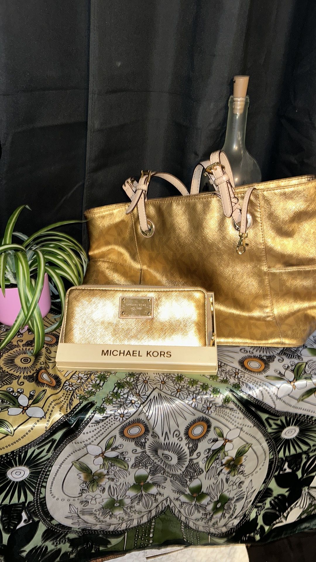 Gold Michael Kors Set