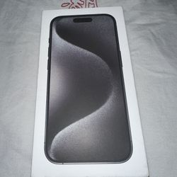 New Sealed Apple iPhone 15 Pro Black 128gb Unlocked For Any Carrier I Can Meet You 