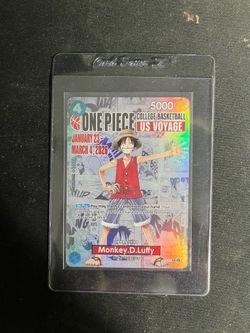 One Piece College Voyage Monkey D. Luffy Promo