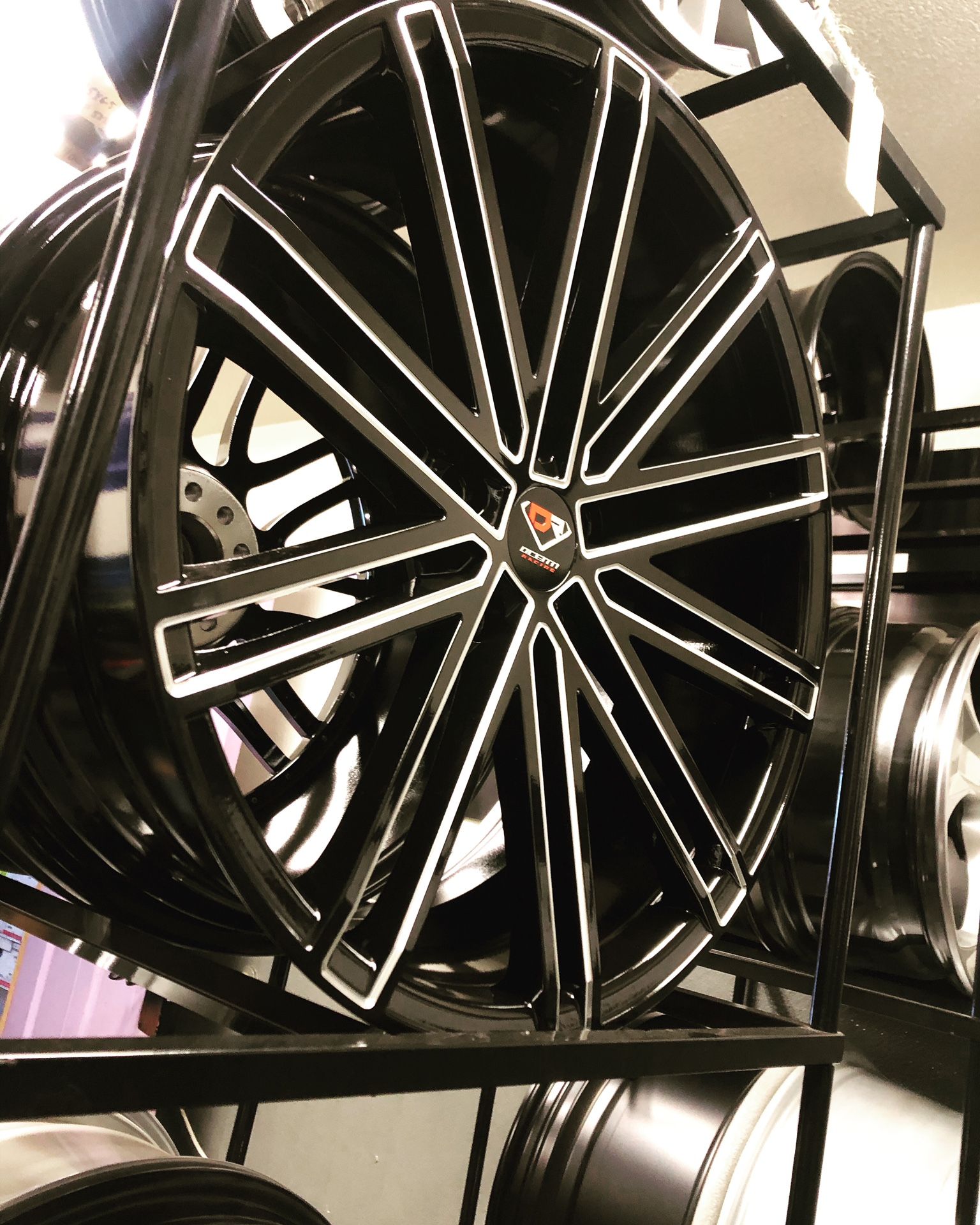 BRAND NEW set (4) 20 inch Gloss Black and Milled rims for only $700!!!