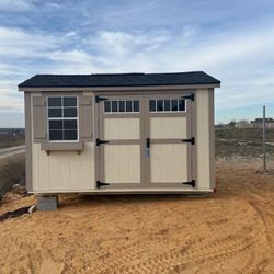8x12 Storage Shed/Workshop/She Shed