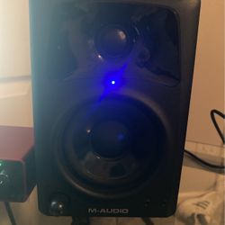 M Audio Studio Speakers