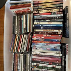 DVD’s, CD’s, Cassettes 