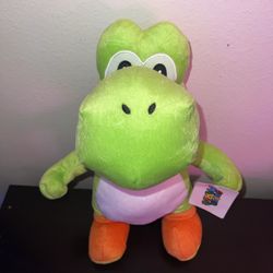 2011 Yoshi Plush 18” Nintendo Super Mario
