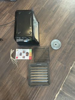 Ronco Showtime Plus Rotisserie BBQ Oven ST3000SERIES Black With Extras