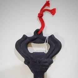 Vintage Japanese Nambu-Tekki Iron Bottle Openers, c. 1950