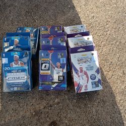 PRIZM OPTIC N SELECT BASKETBALL CARDS HANGER PACKS