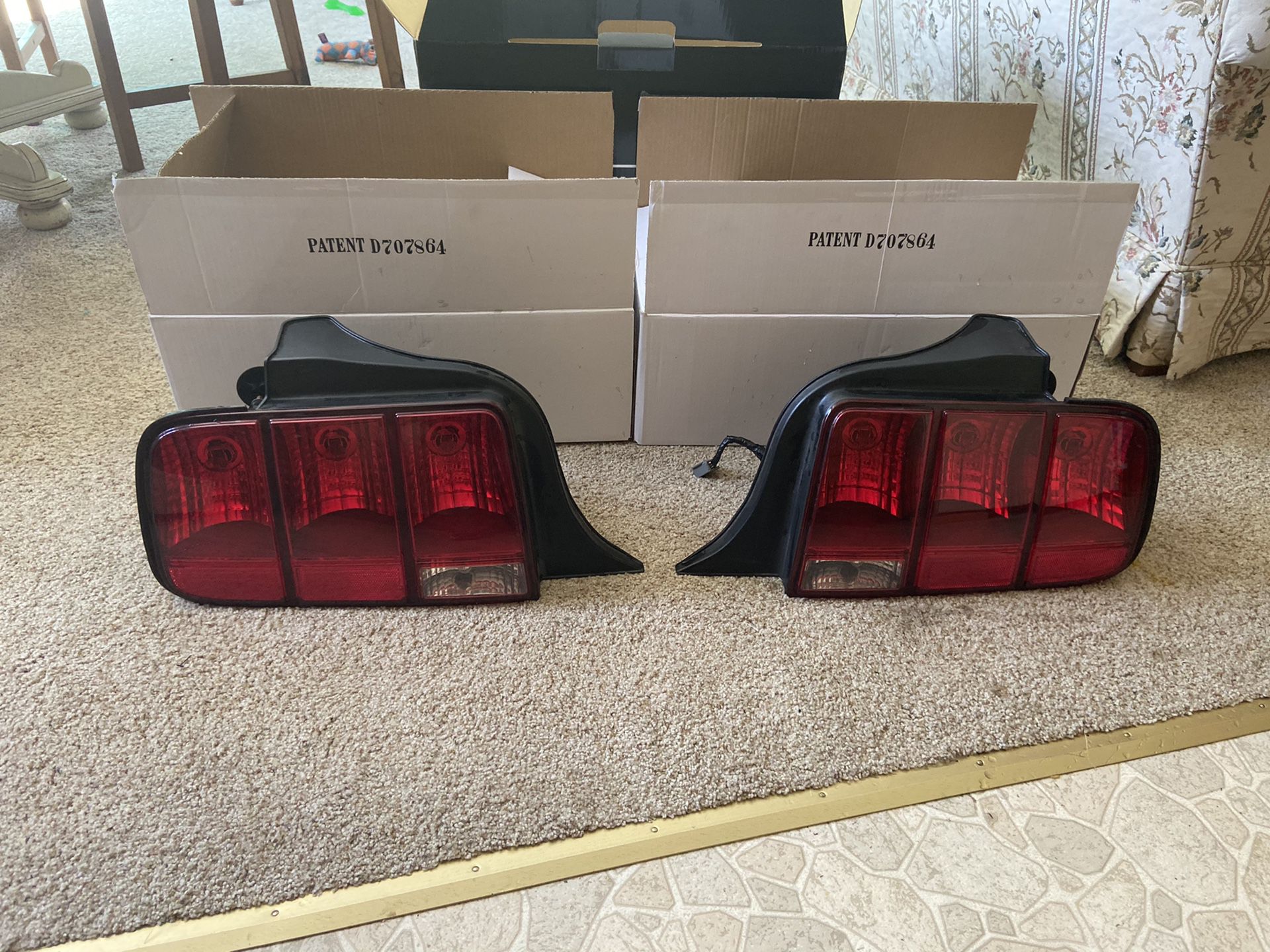 Ford Mustang 2005-2009 Rear Tail Lights