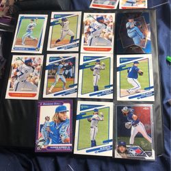 Toronto Blue Jays Baseball Cards All Mint Condition!