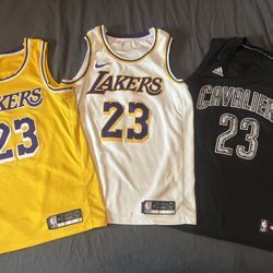 3x Medium LeBron James Jersey