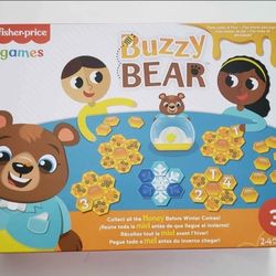 NEW Fisher-Price Buzzy Bear Kids Game, Preschool, Educational Matching / Numbers