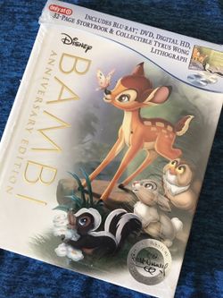 Disney's Bambi Anniversary Edition Blu-Ray+DVD+Digital HD