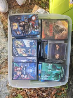 Bin Full Of The DVD 📀 Selling It For  55 Cash Only 