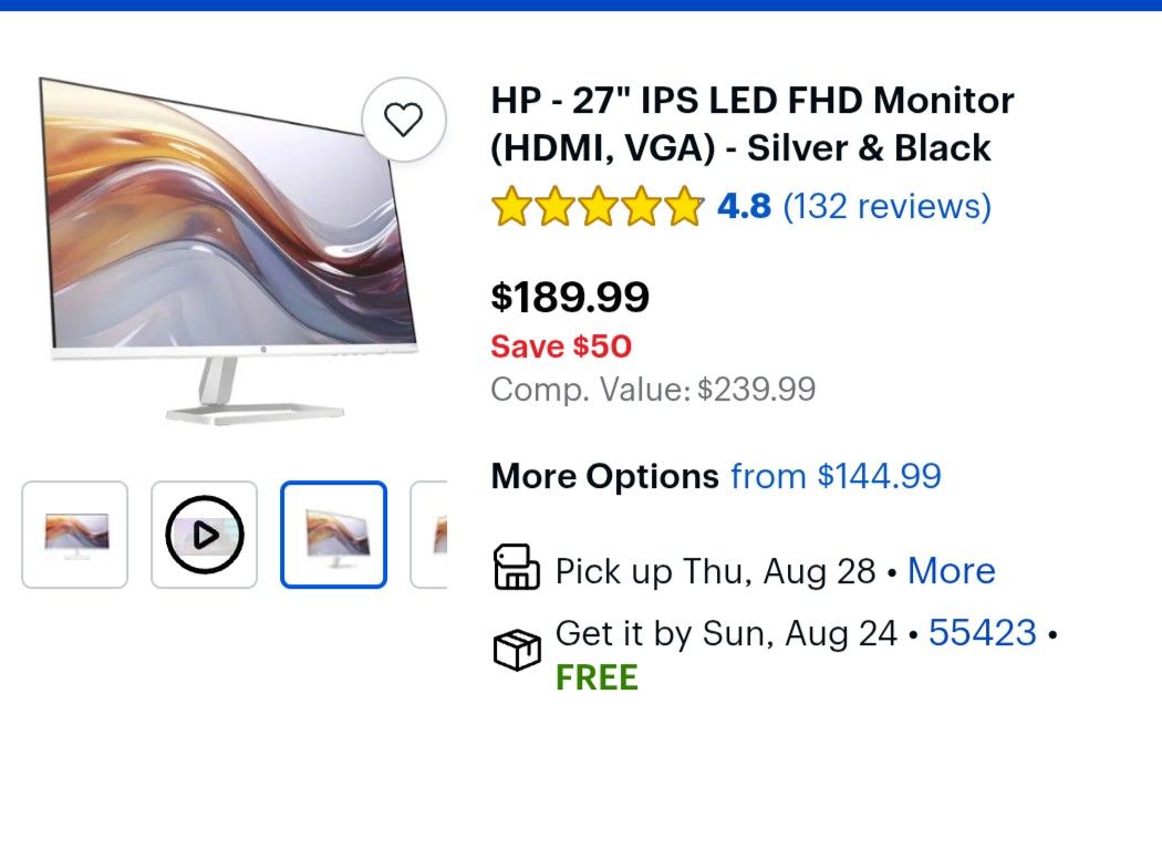 Hp monitor 