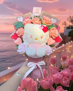 Hello Kitty Plush Bouquet - Valentines 