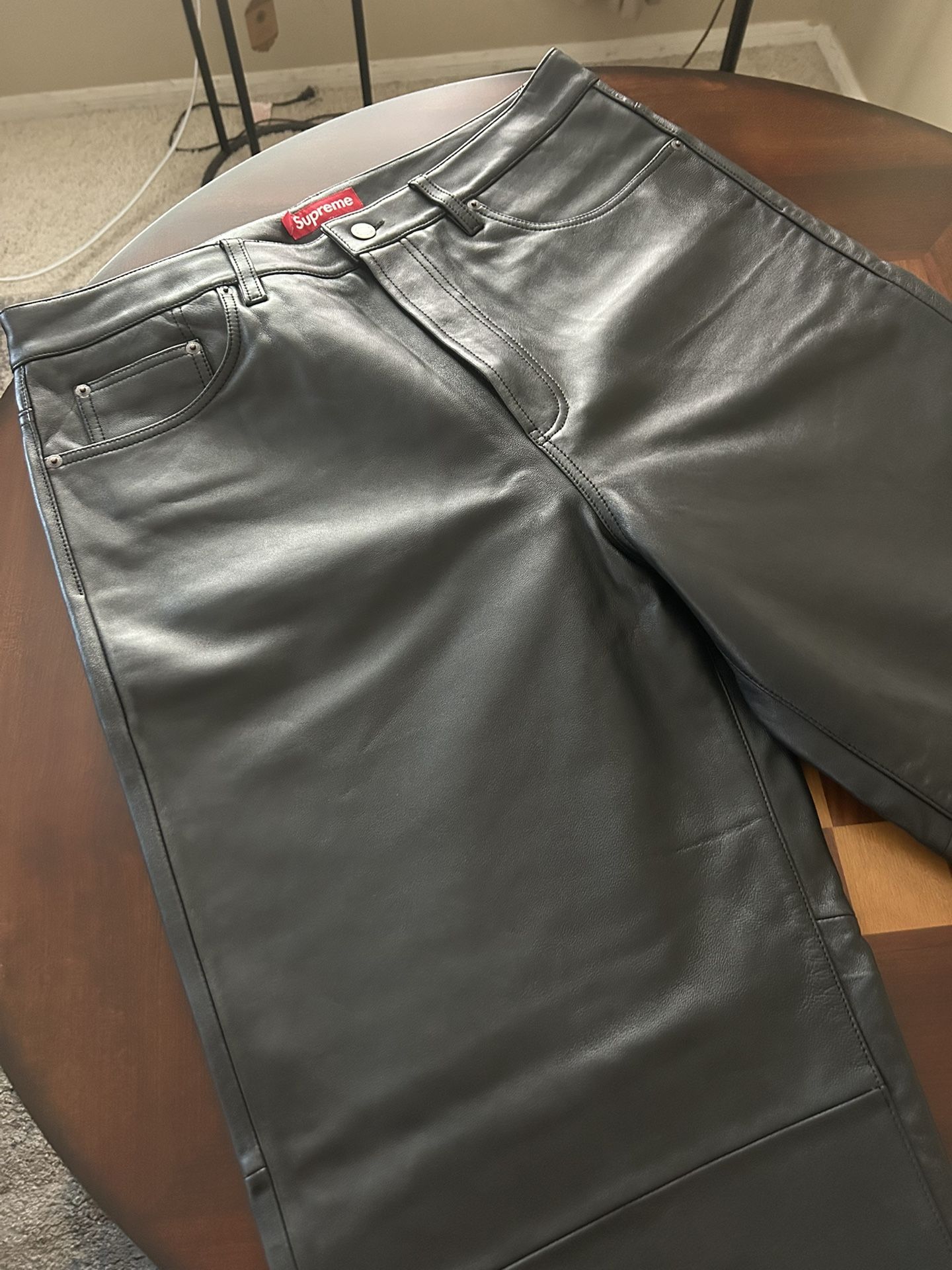 Supreme Leather Pants