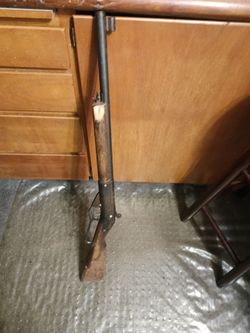 Pellet air rifle with scope $ 25