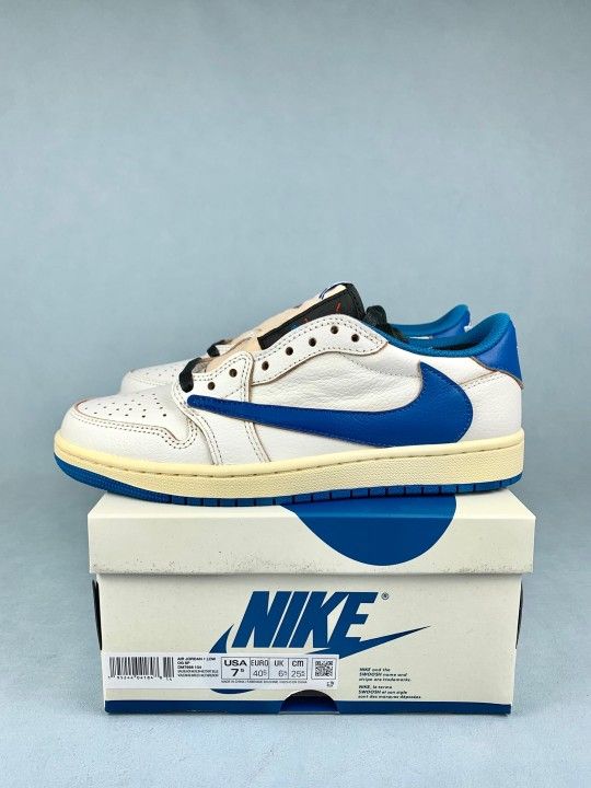 WHITE BLUE Air jordan 1s travis scott more colors available