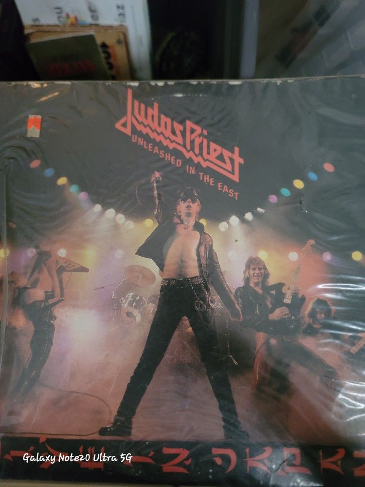 Unleashed in the East by Judas Priest (36179) Vinyl. JUDAS PRIEST Unleashed In The East COLUMBIA LP VG