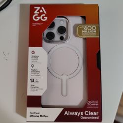 Zagg iPhone 16 Pro Clear Case