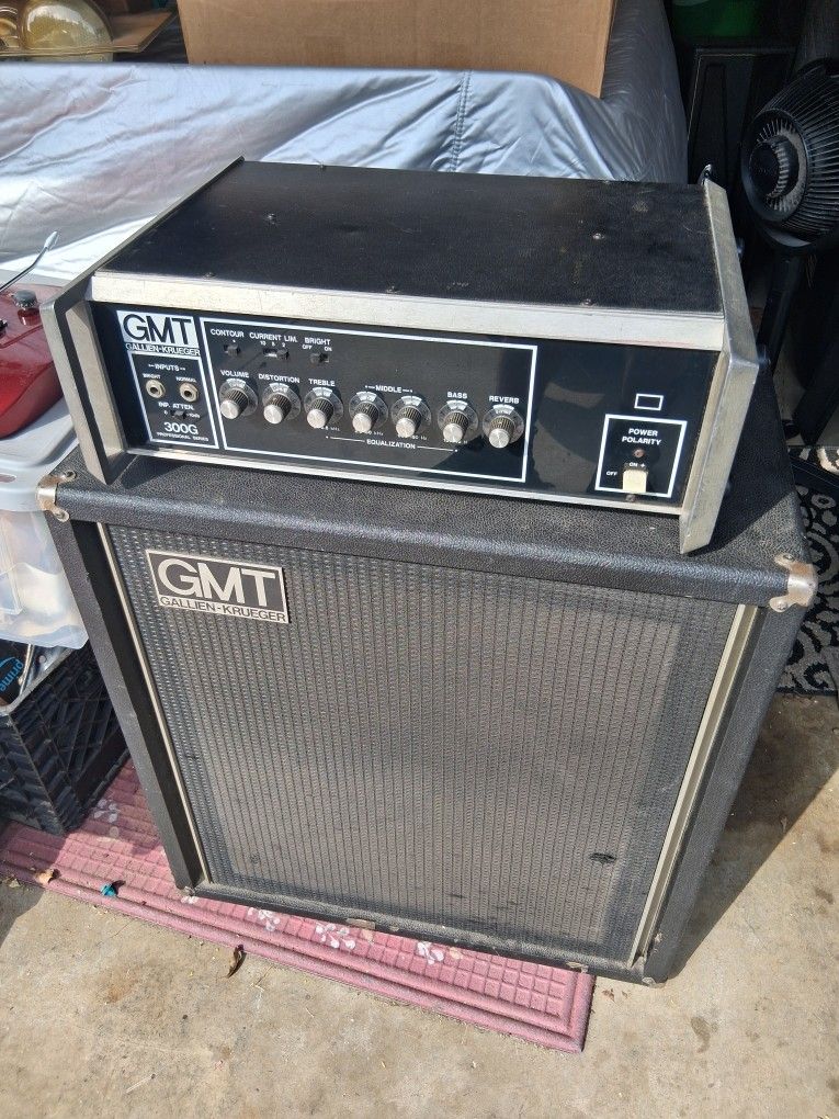 GK GMT 300G Electric Guitar Amp Halfstack