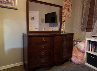 Mahogany Dresser with Mirror