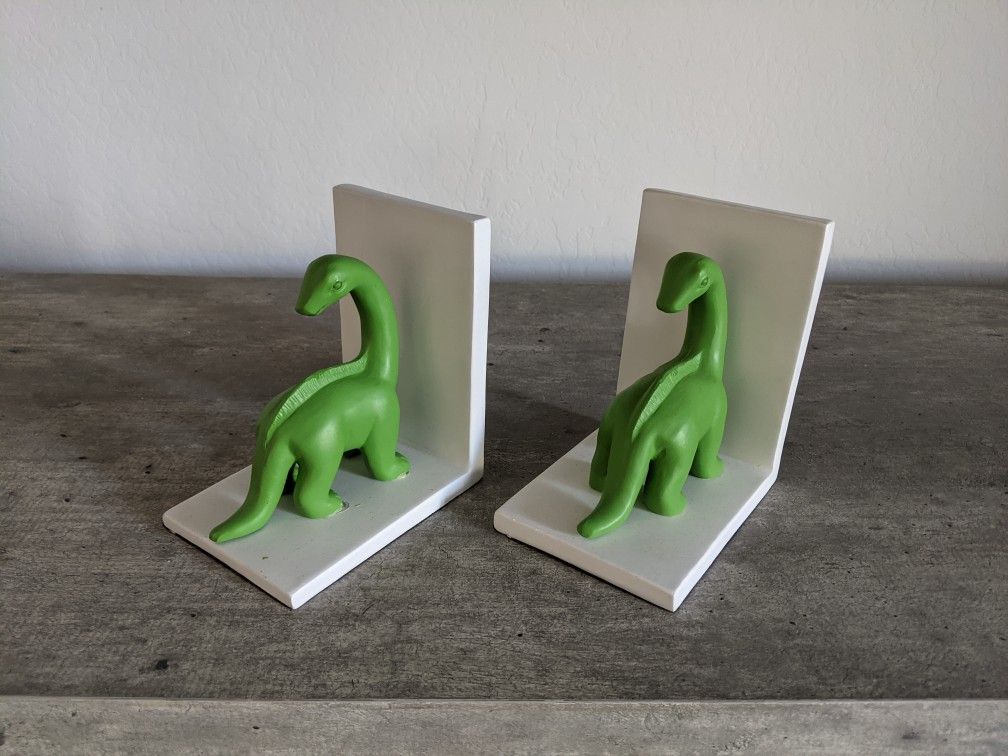 Dinosaur Book Ends