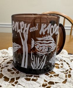 Vintage Ralph And Kacoo’s Restaurant Glass Mug Baton Rouge 