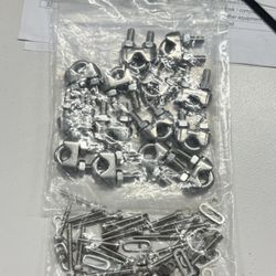 Nut Bolt Hardware And Cable Clamps