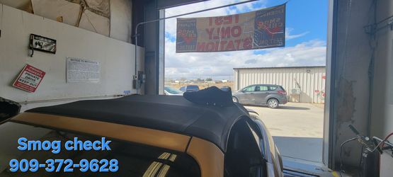 Smog check shoe