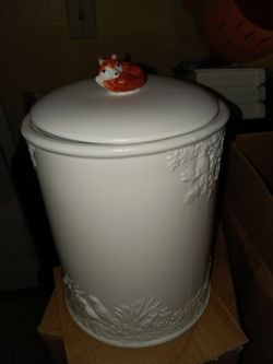 Fantastical Forest canister with lid