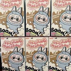 Labubu exciting macaron vinyl face 
