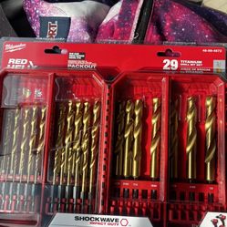 Brand New Milwaukee 29pc Shockwave Set 