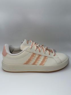 Adidas Grand Court Low-Top Sneakers Ruffle/Coquette Edition Size 5 W
