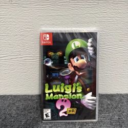 Luigi’s Mansion 2 HD Nintendo Switch Game – Brand New & Factory Sealed