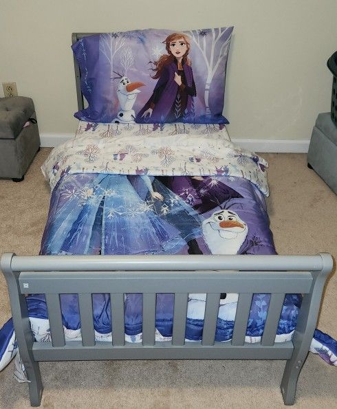 Grey Toddler Bed