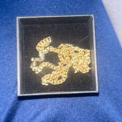 Gold Cuban Link Chain