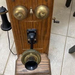 Old Wooden Phone